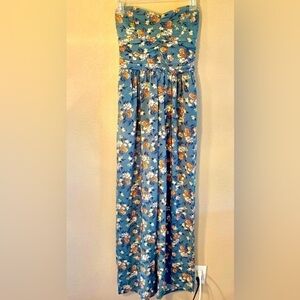 Never worn! Stunning floral pants romper